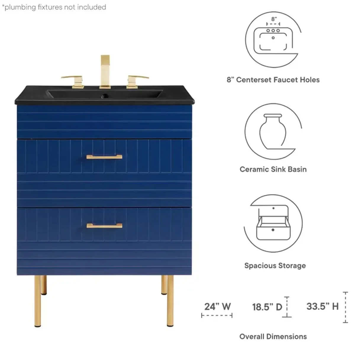 Daybreak 24" Bathroom Vanity