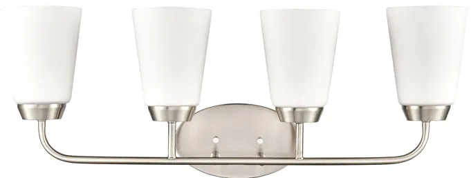 Winslow 28" Wide 4-Light Vanity Light - Brushed Nickel