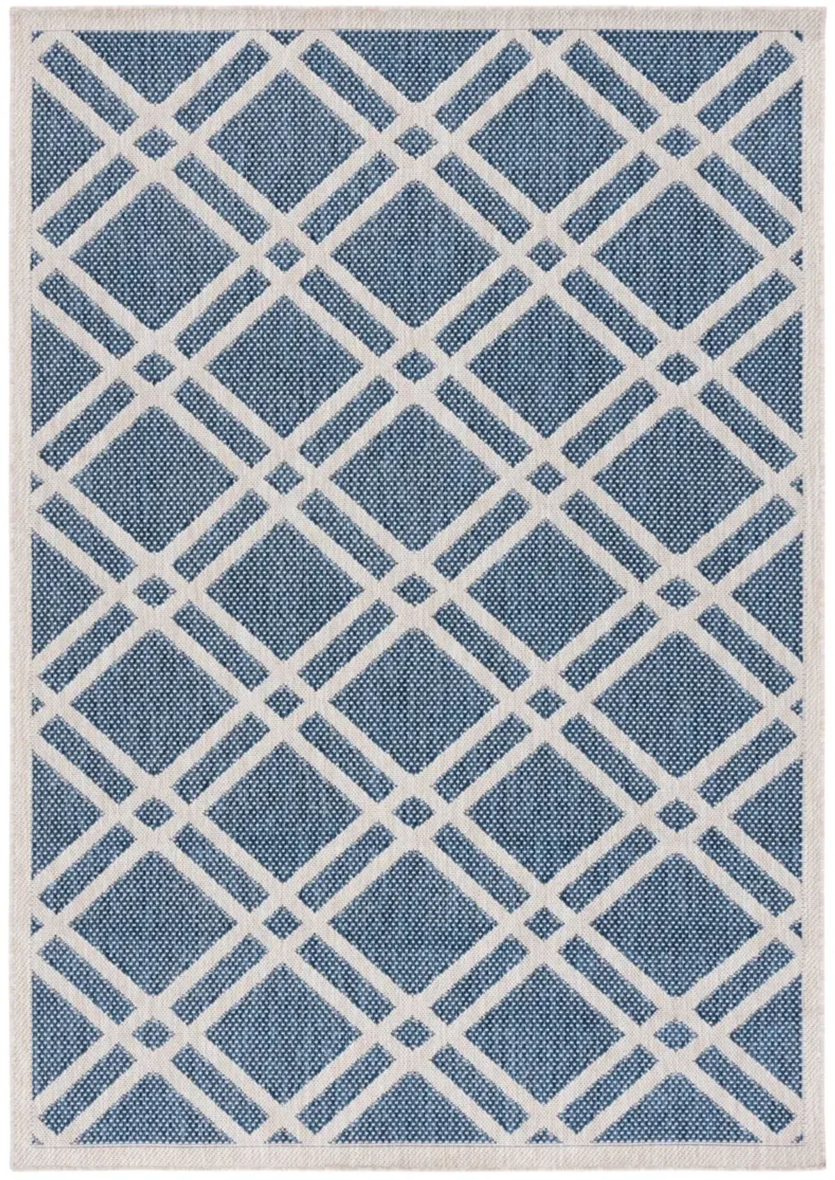 BEACH HOUSE 282 BLUE  9' x 12' Large Rectangle Rug