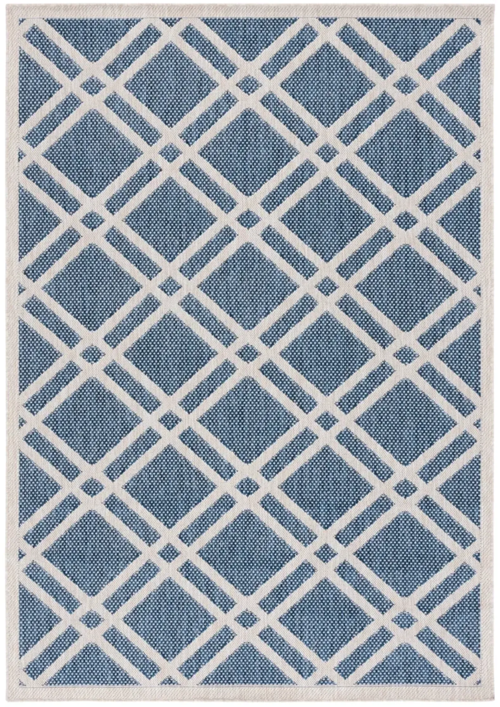 BEACH HOUSE 282 BLUE  9' x 12' Large Rectangle Rug