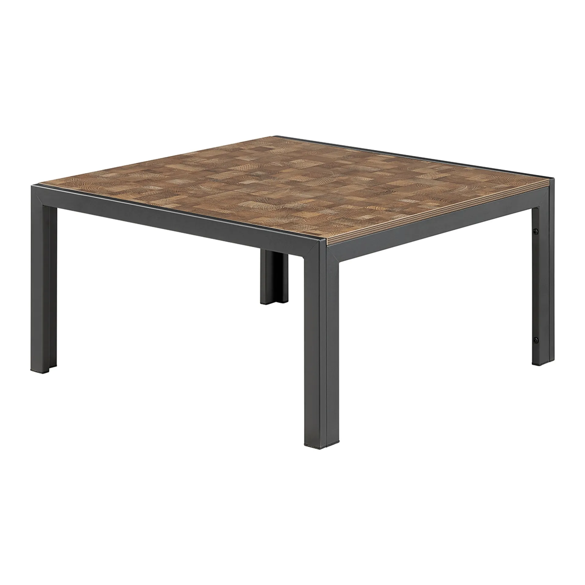 Osmond KD Square Coffee Table, Montage Brown 