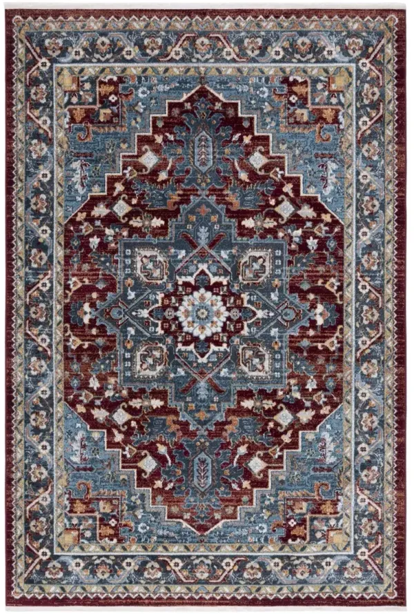 BAYSIDE 108 Blue 4' X 6' Small Rectangle Rug