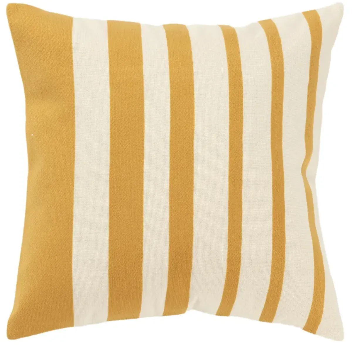 stripe ivory Pillow