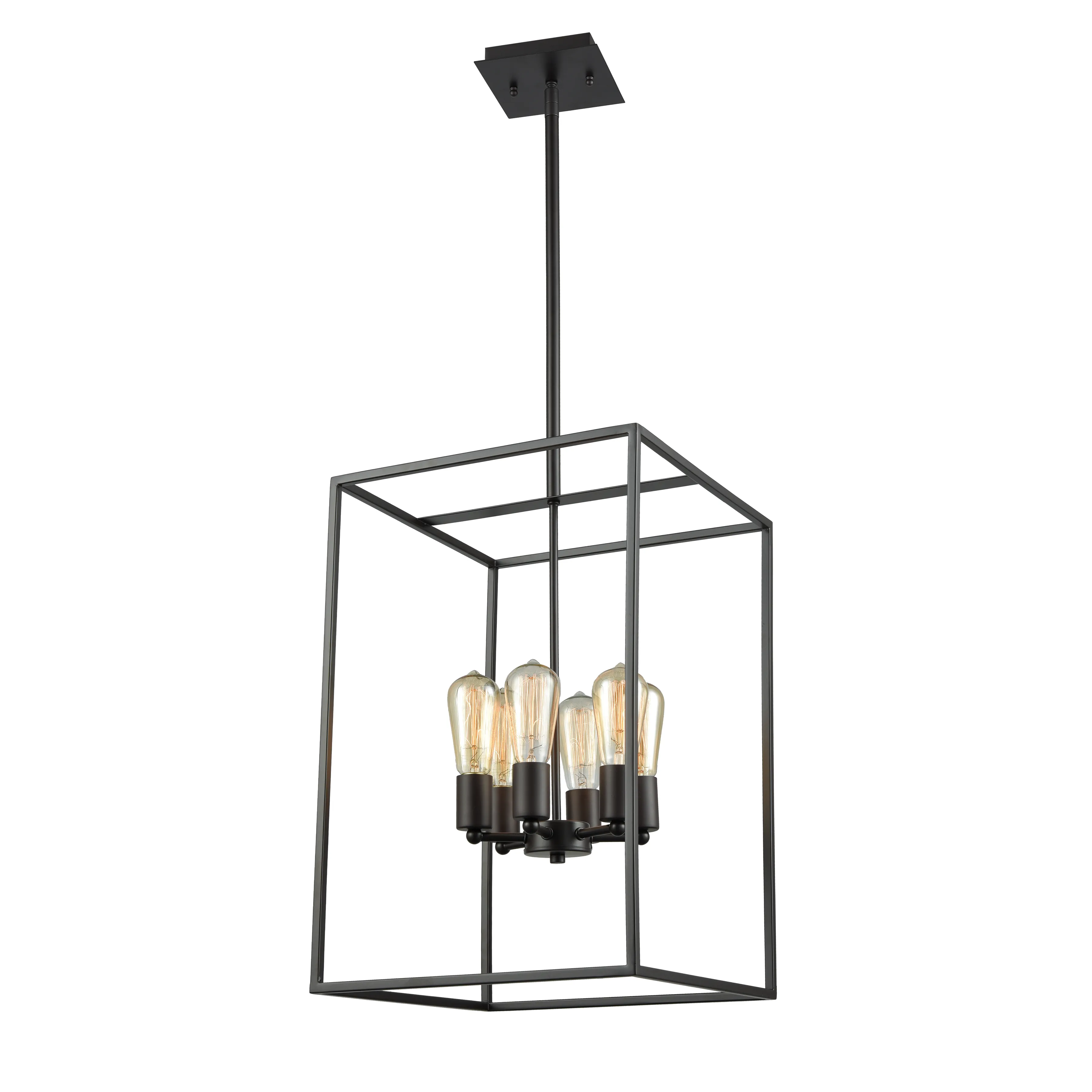 Williamsport 14" Wide 6-Light Chandelier - Oil Rubbed Bronze