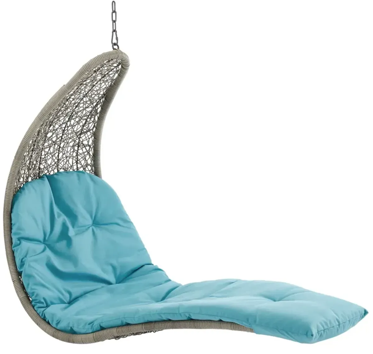 Landscape Hanging Chaise Lounge Outdoor Patio Swing Chair