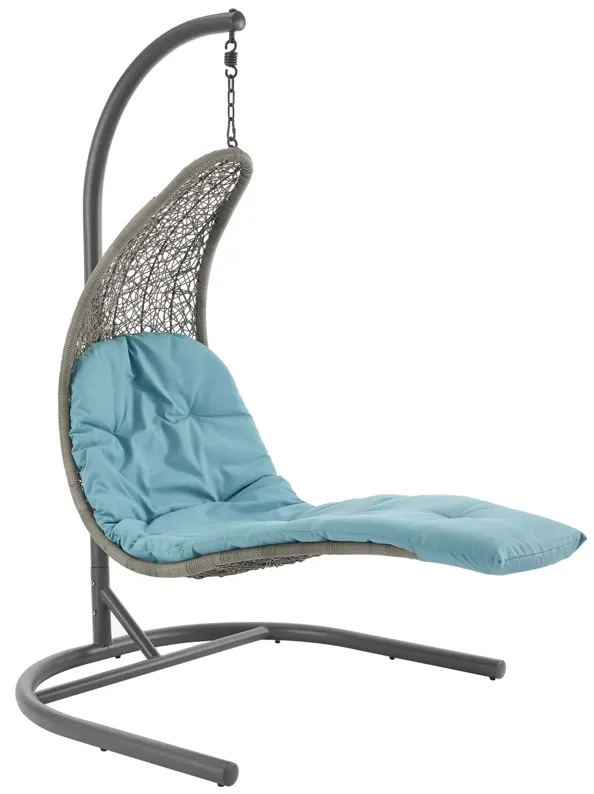 Landscape Hanging Chaise Lounge Outdoor Patio Swing Chair