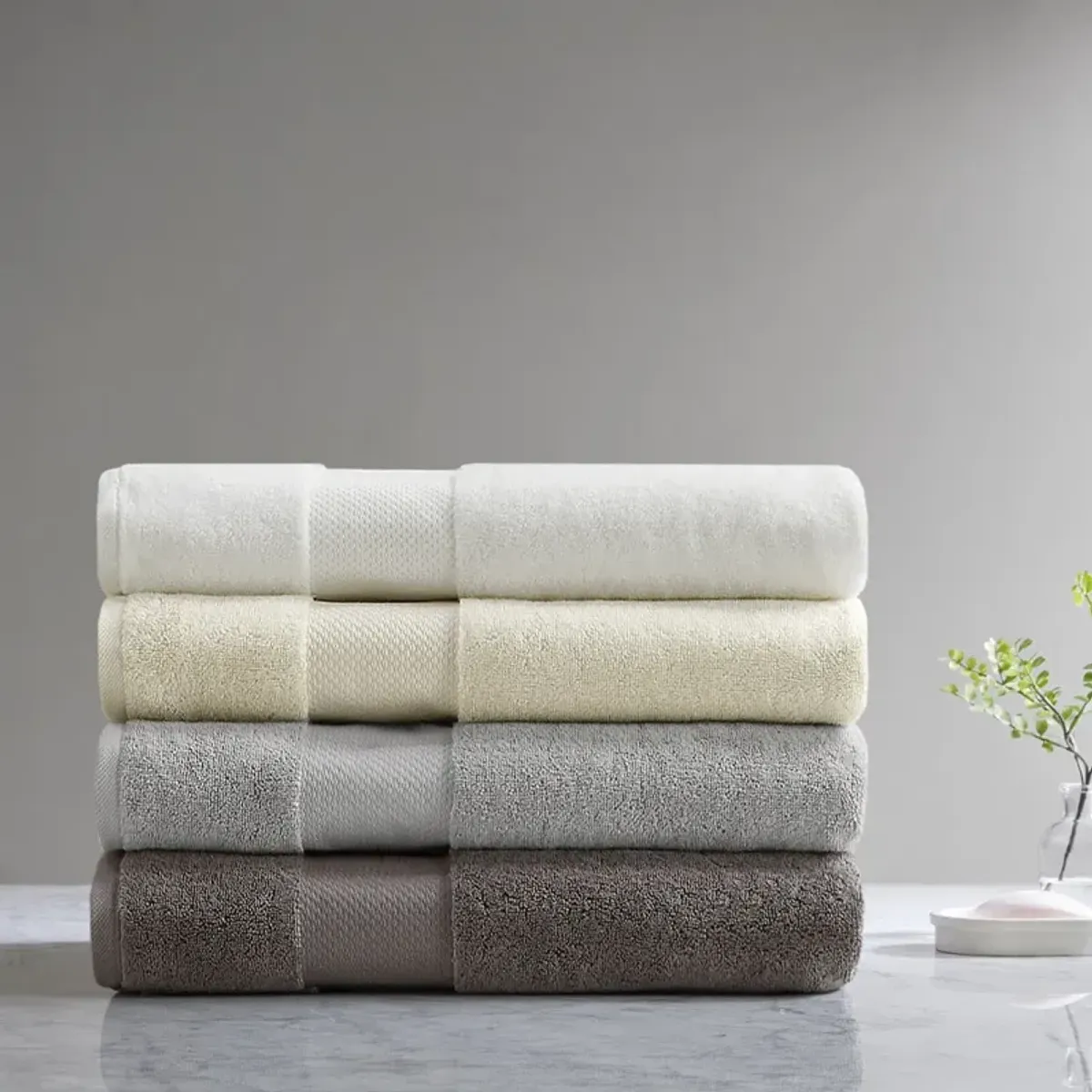 100% Cotton Bath Sheet 2 Piece Set