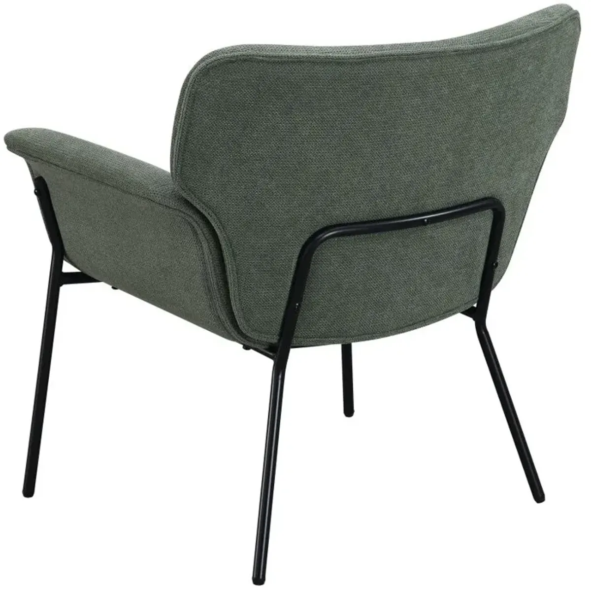 Davina Upholstered Flared Arms Accent Chair Ivy