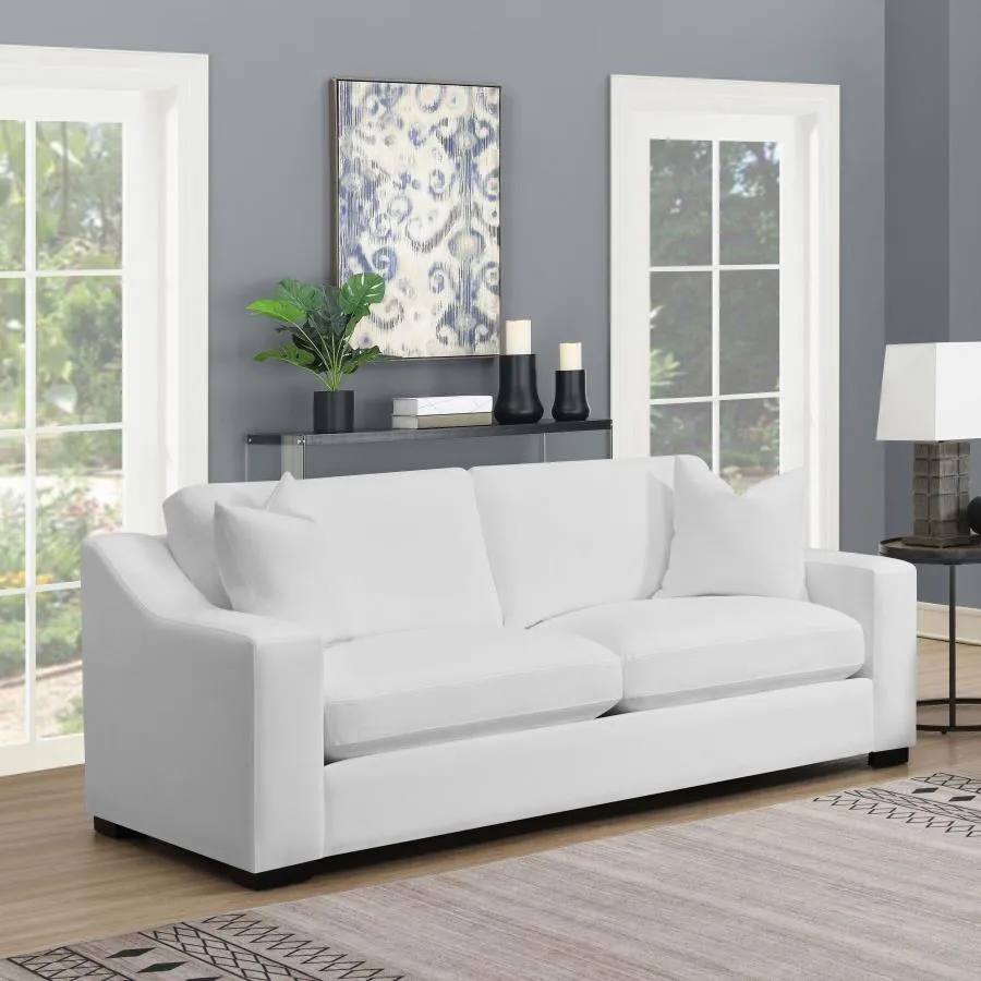 Abbigail Upholstered Sloped Arms Sofa