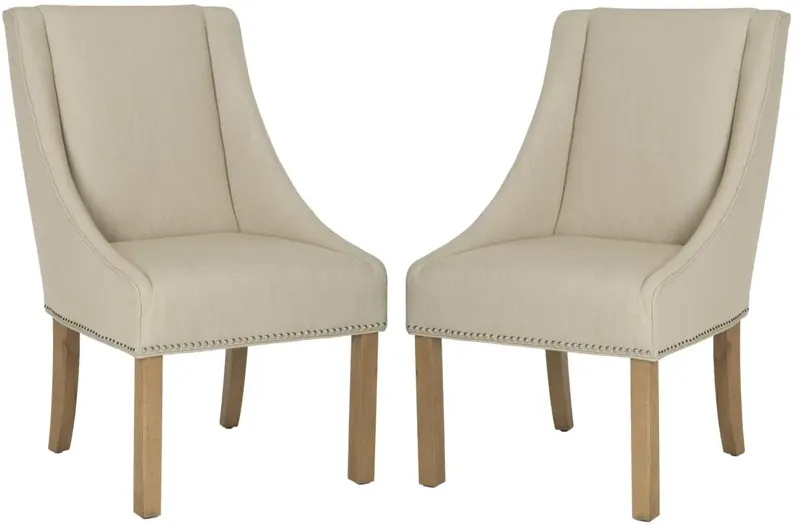 Morris Sloping Arm Dining Chair - Set of 2