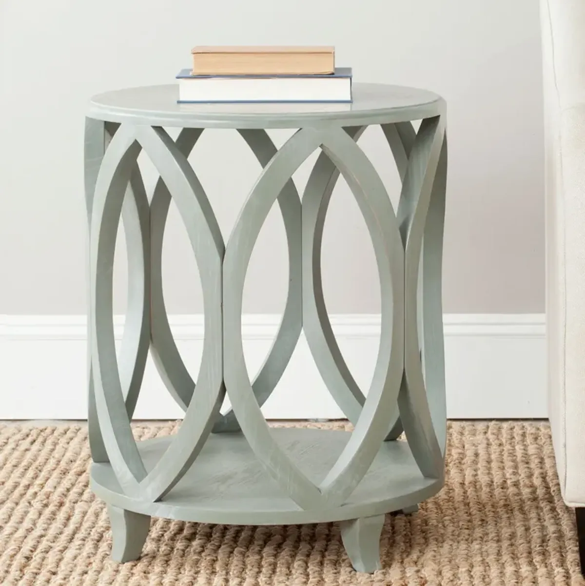 Janika Round Accent Table