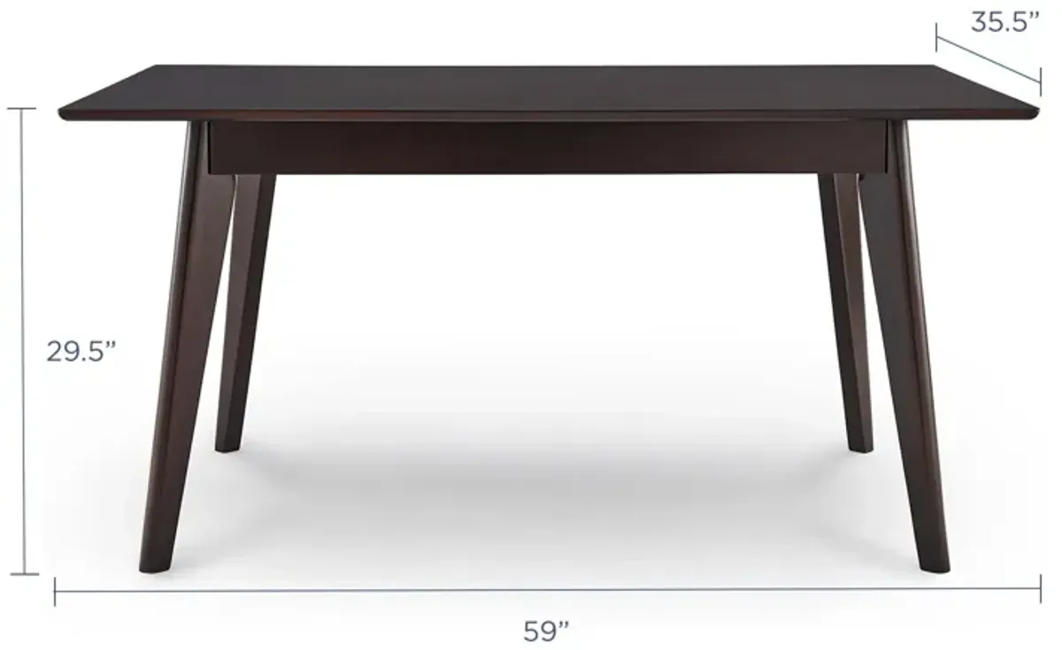 Oracle 59" Rectangle Dining Table