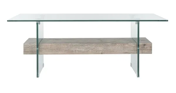 KAYLEY GLASS COFFEE TABLE