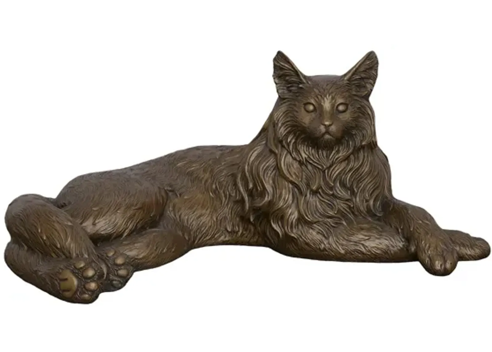 Cat Sculpture, Bronze