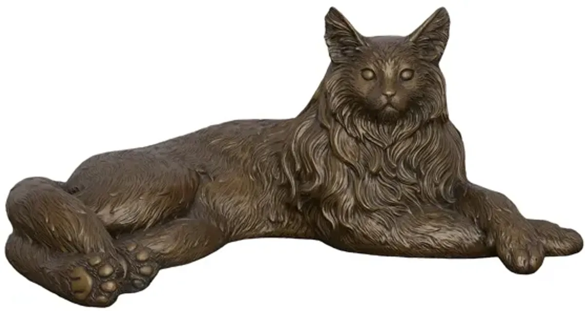 Cat Sculpture, Bronze