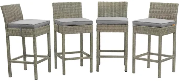 Conduit Bar Stool Outdoor Patio - Set Of 4