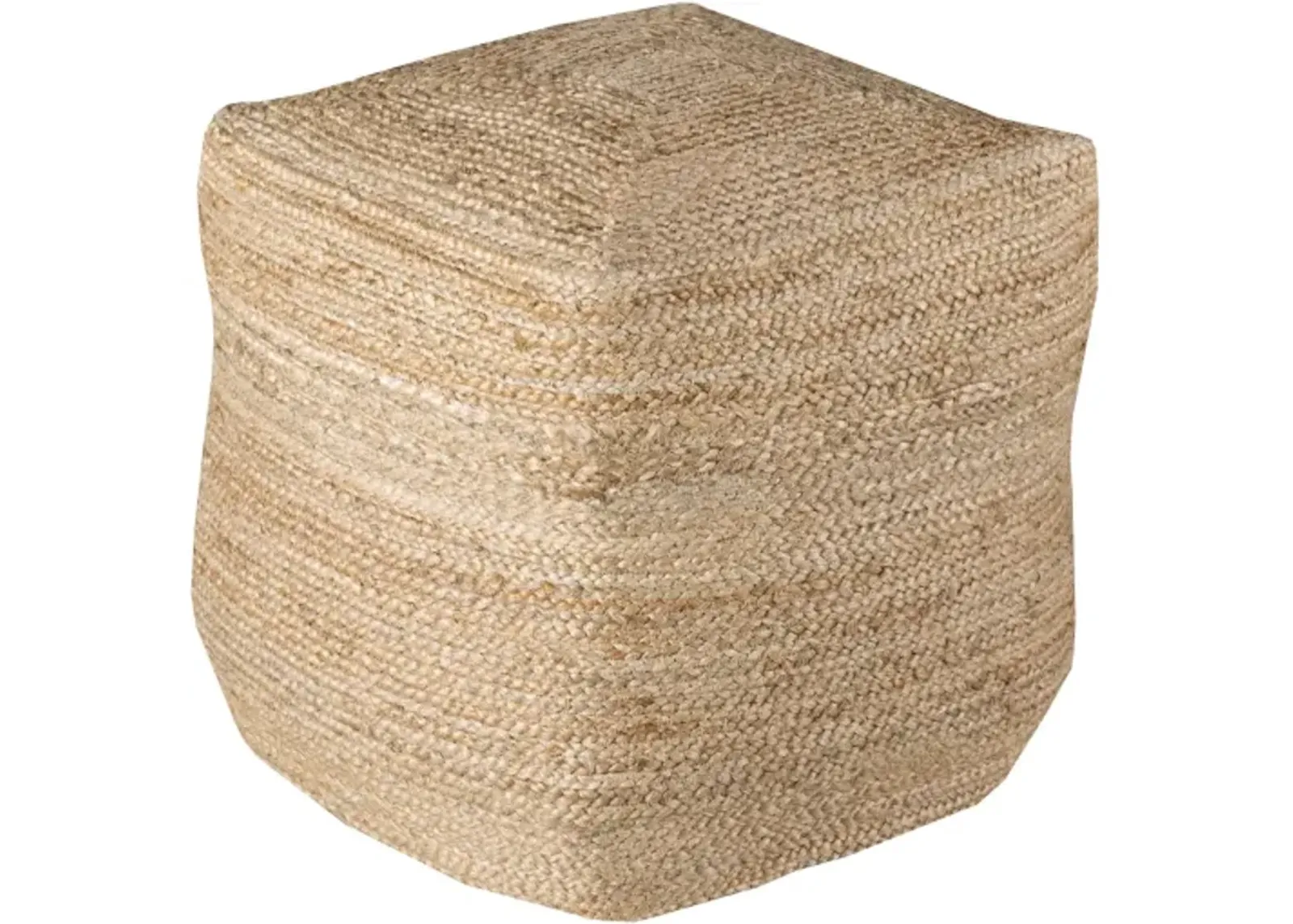 Jute Pouf