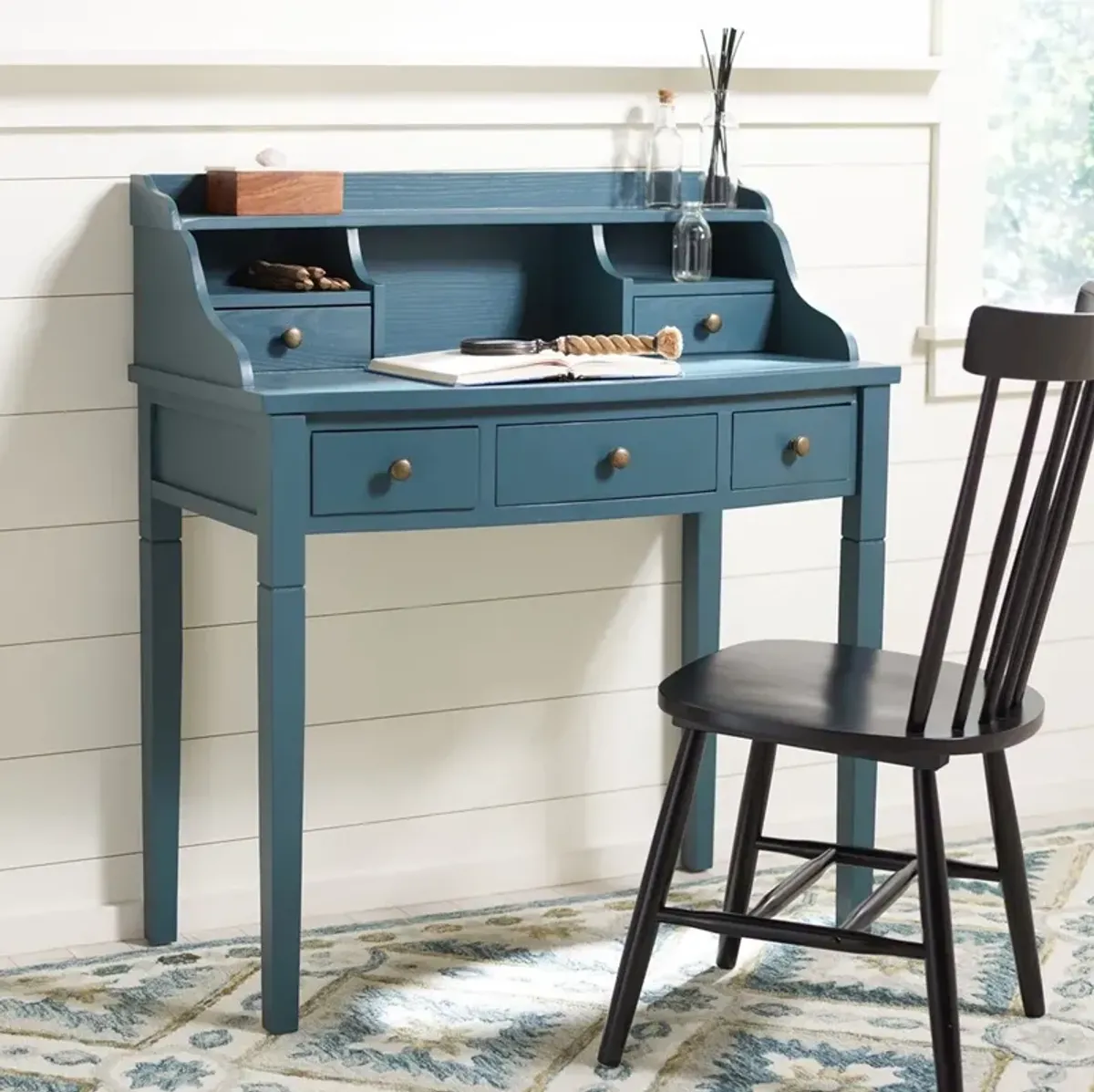 LANDON 5 DRAWER WRITING DESK