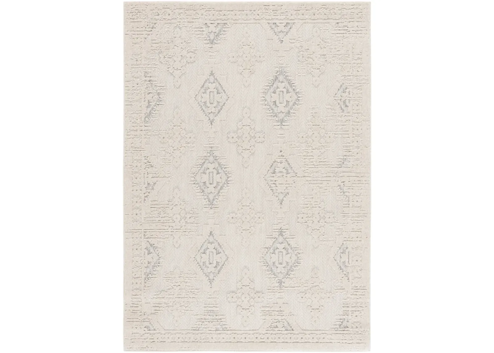 MILOS 106 IVORY  8' x 10' Large Rectangle Rug