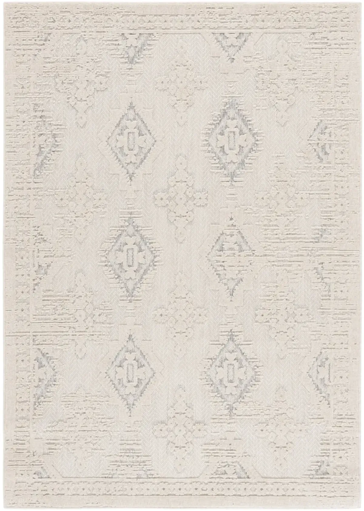 MILOS 106 IVORY  8' x 10' Large Rectangle Rug