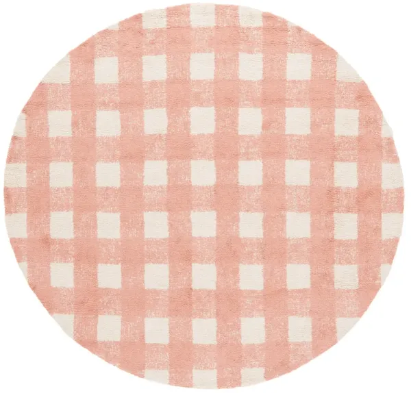 EASY CARE Hand Woven 6' x 6' Round area rug