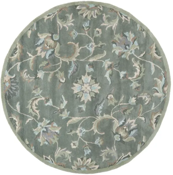JARDIN Hand Tufted 4' x 4' Round area rug