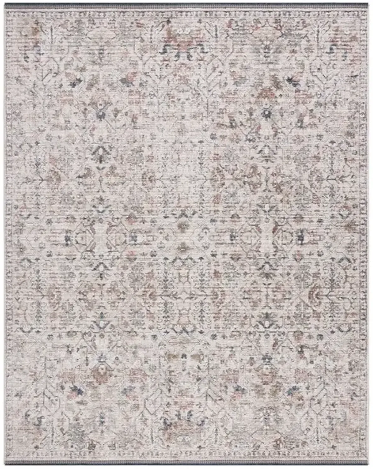 VIVALDI 568 Blue  8' X 10' Large Rectangle Rug