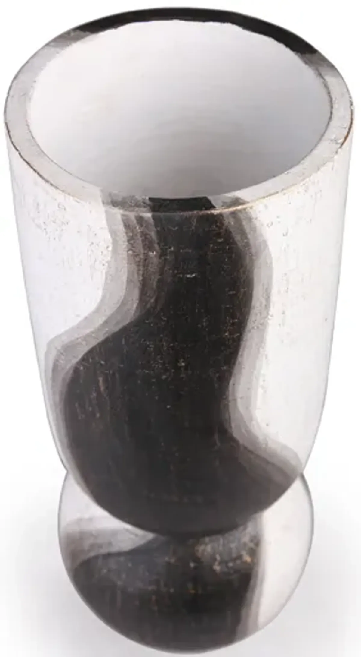 Noma Vase - Small Dark Brown