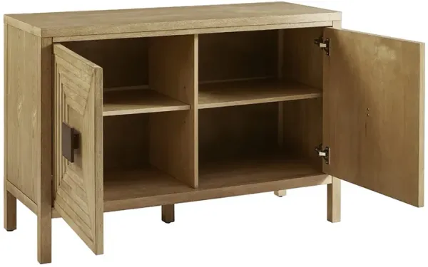 Paige 2-Door Accent Cabinet with Adjustable Shelves
