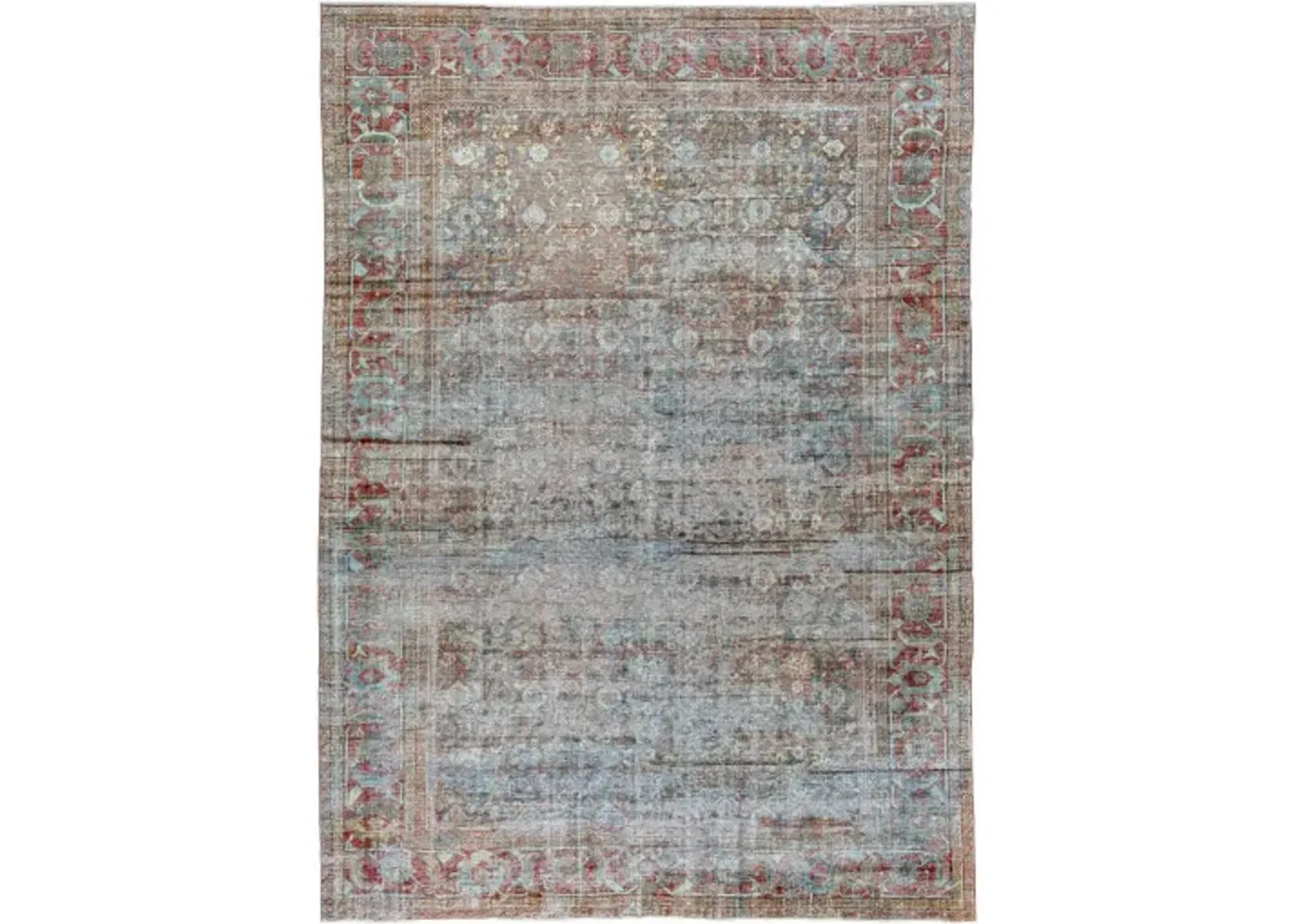 Antique One of a Kind AOOAK-1765 10'2" x 13'9" Handmade Rug