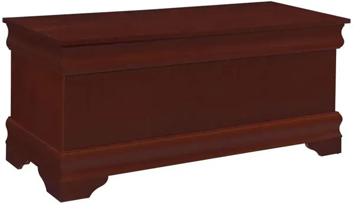 Pablo Rectangular Cedar Chest Warm Brown