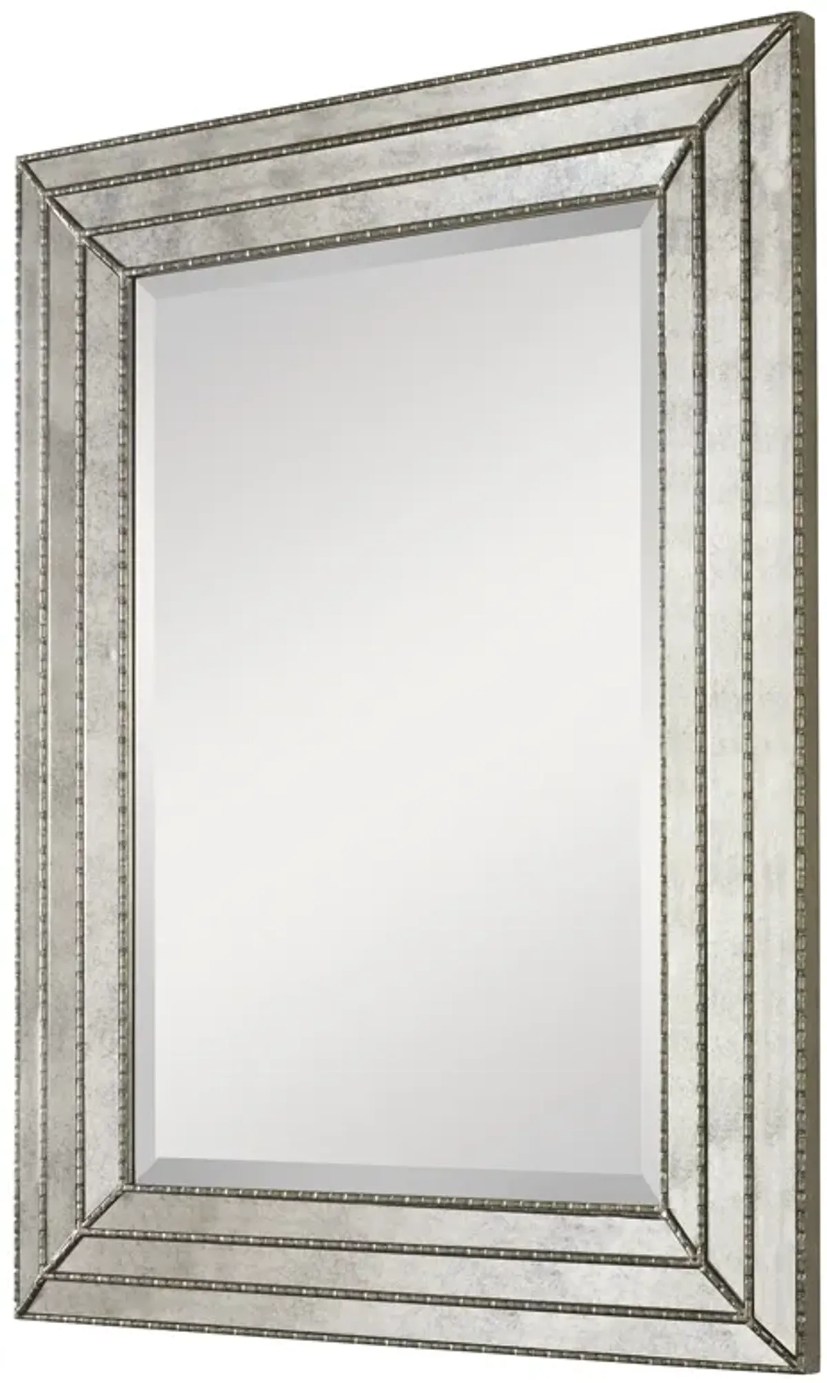 Seymour Antique Silver Mirror