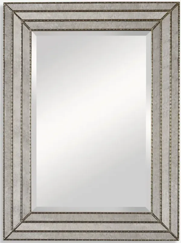 Seymour Antique Silver Mirror