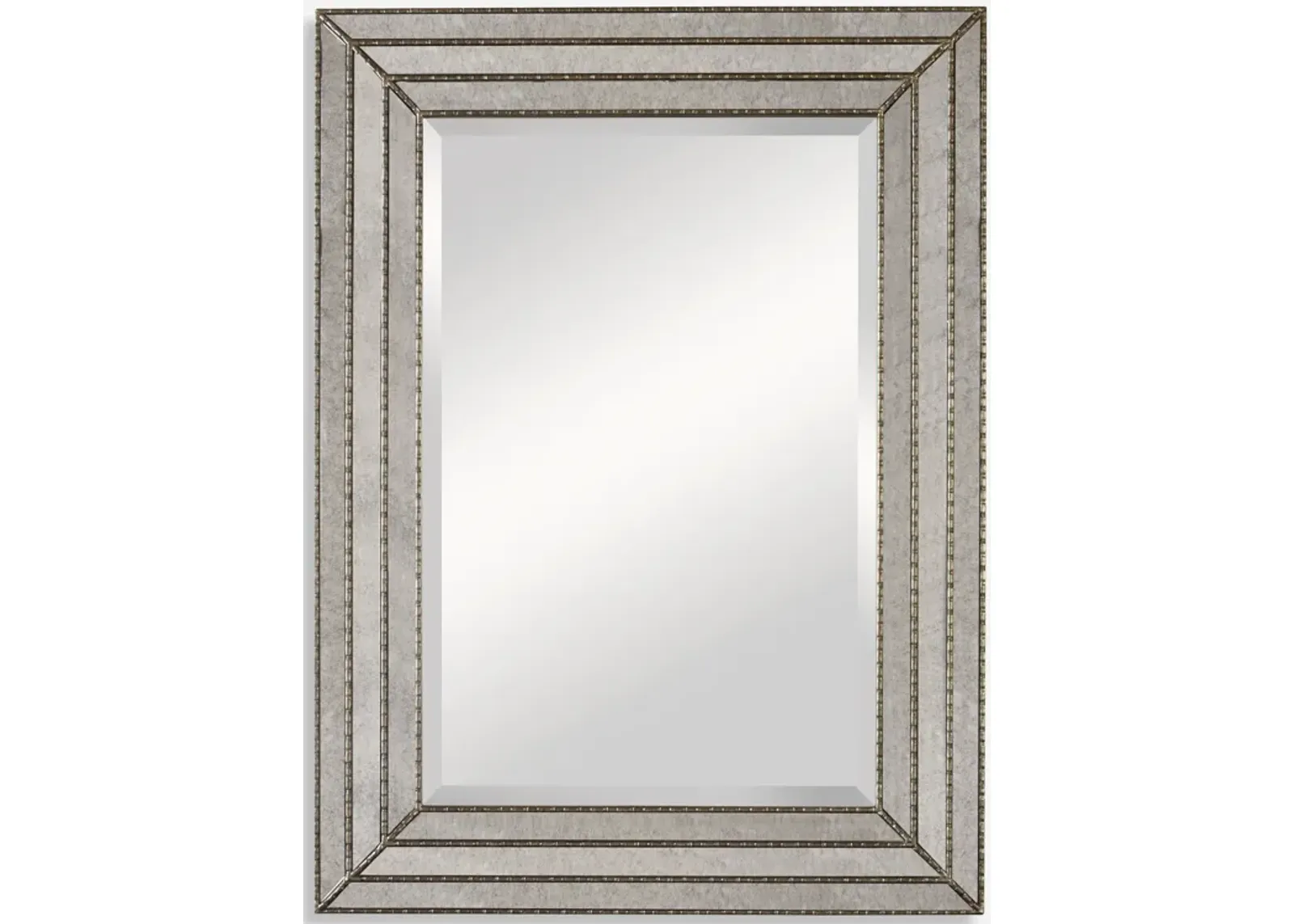 Seymour Antique Silver Mirror