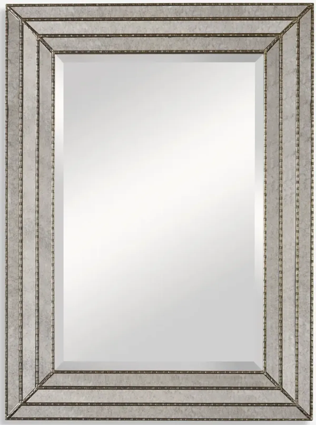 Seymour Antique Silver Mirror