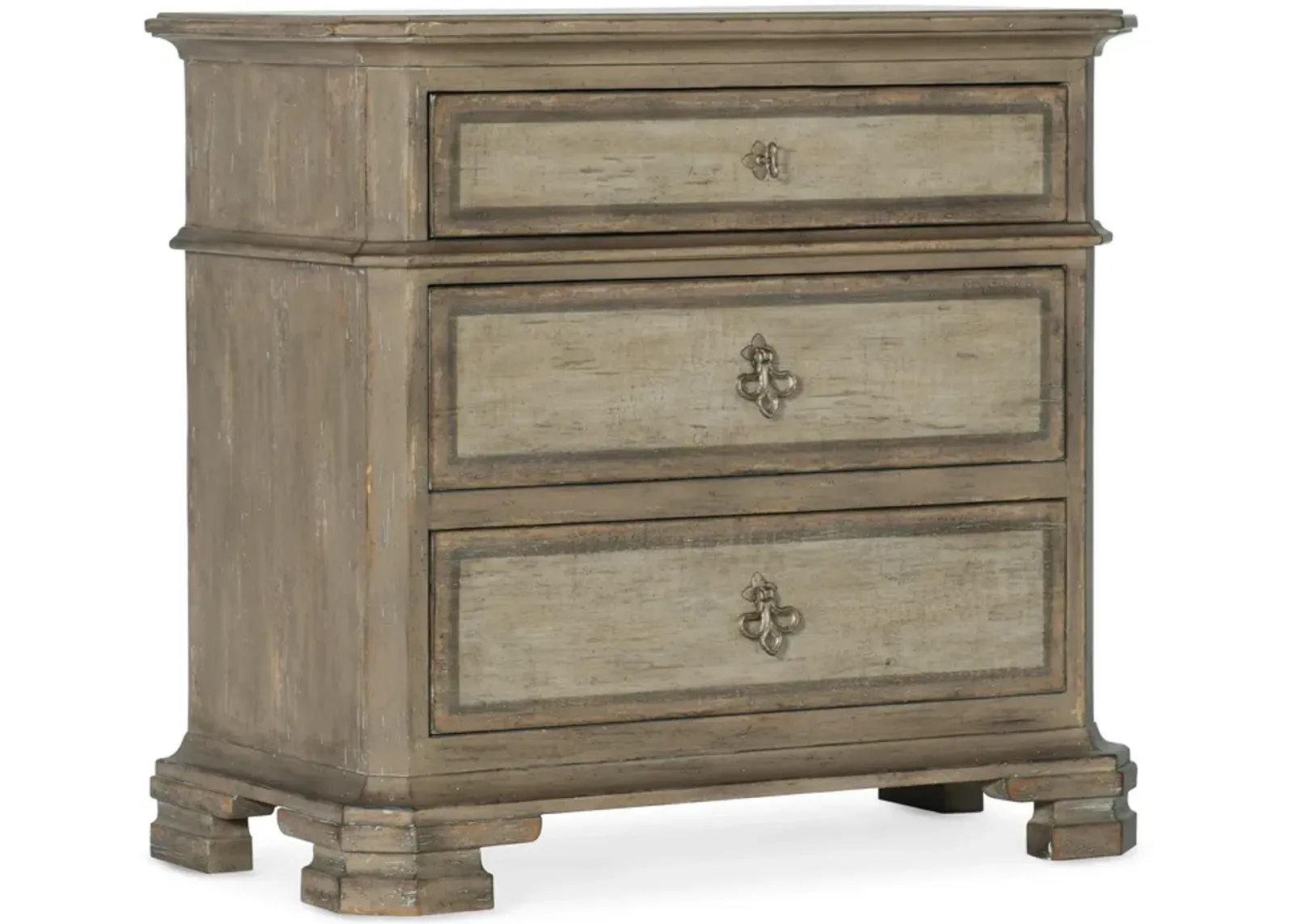 Alfresco Palmieri Three-Drawer Nightstand