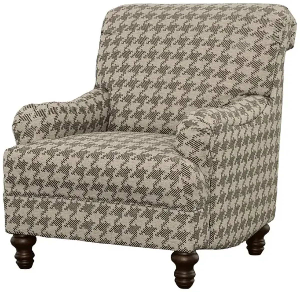 Glenn Upholstered Accent Chair Grey