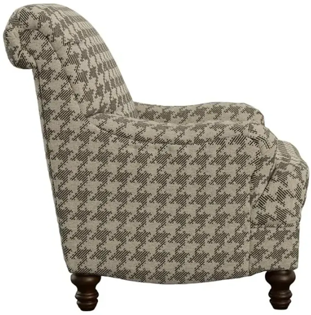 Glenn Upholstered Accent Chair Grey