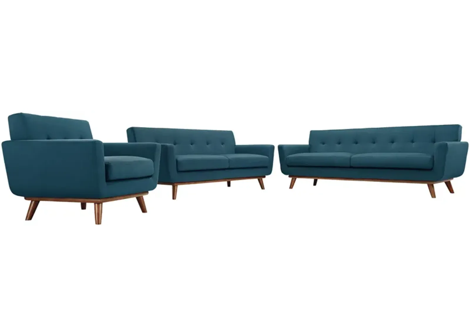 Engage Sofa Loveseat and Armchair Set of 3