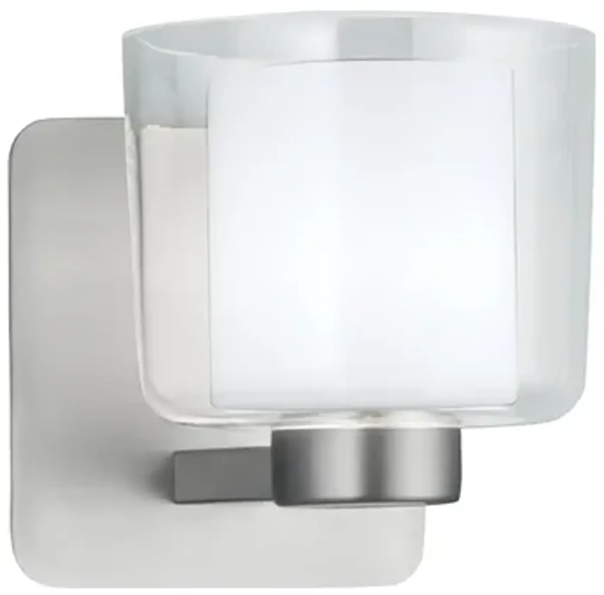 Alexus 1-Light Vanity Sconce - Brushed Nickel