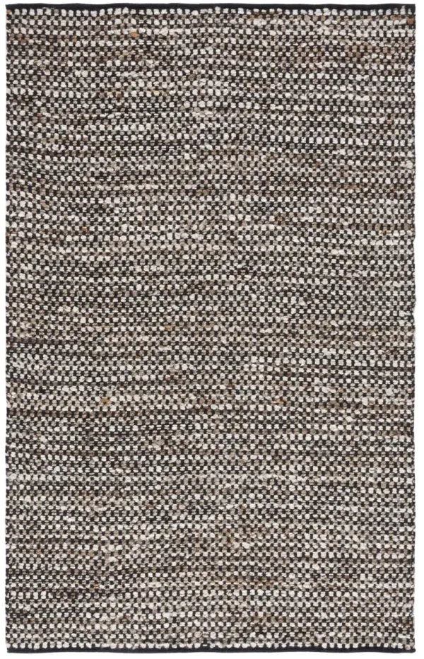 NATURA 349 BLACK  6' x 9' Medium Rectangle Rug