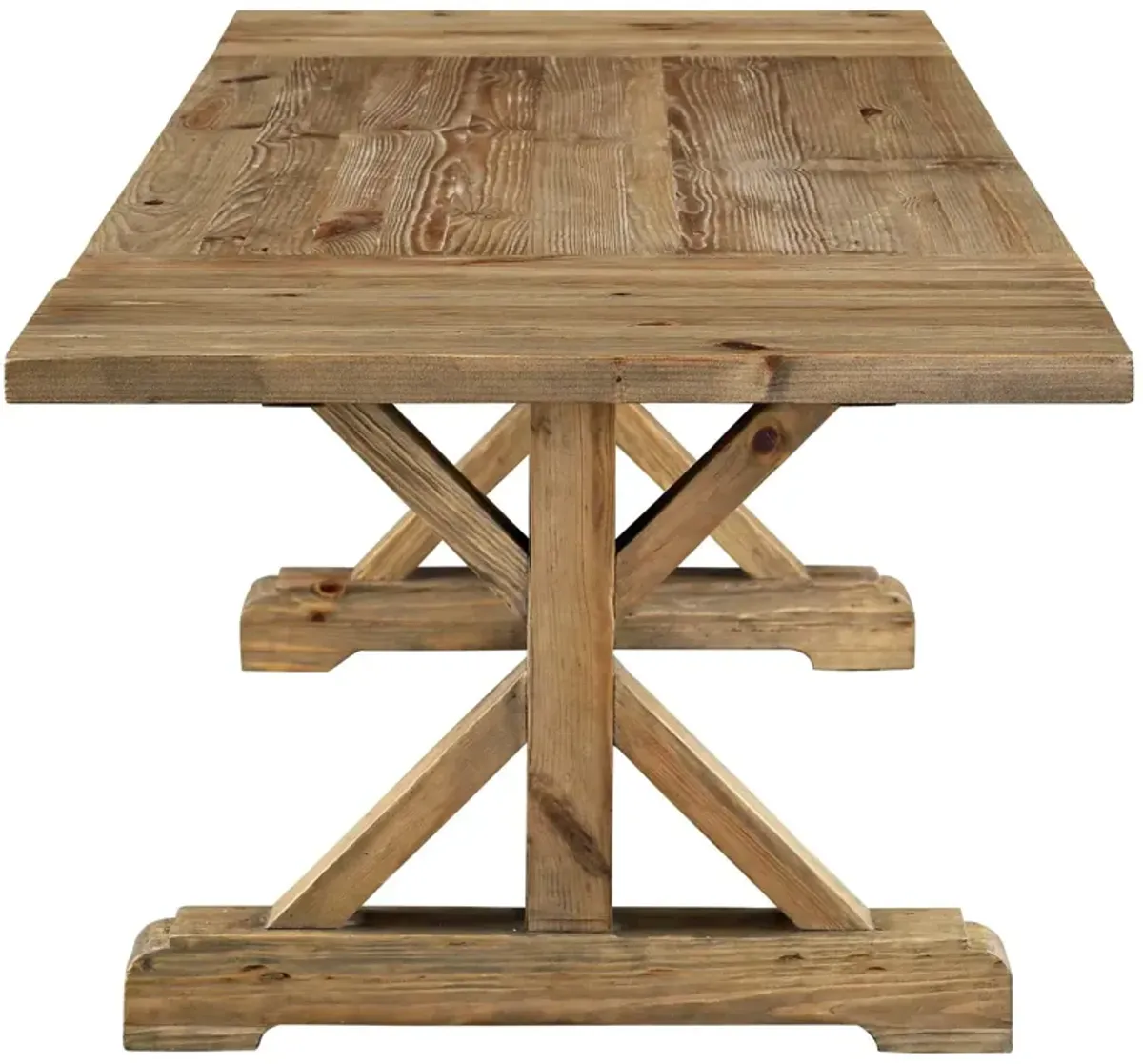 Den Extendable Wood Dining Table