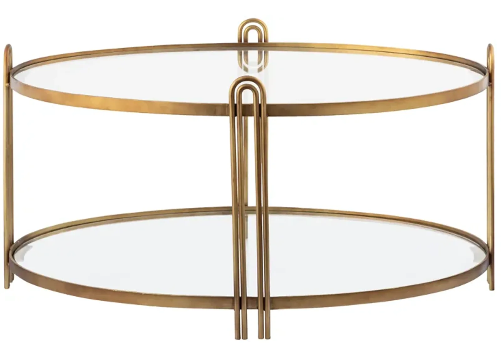 Arch Coffee Table - Gold