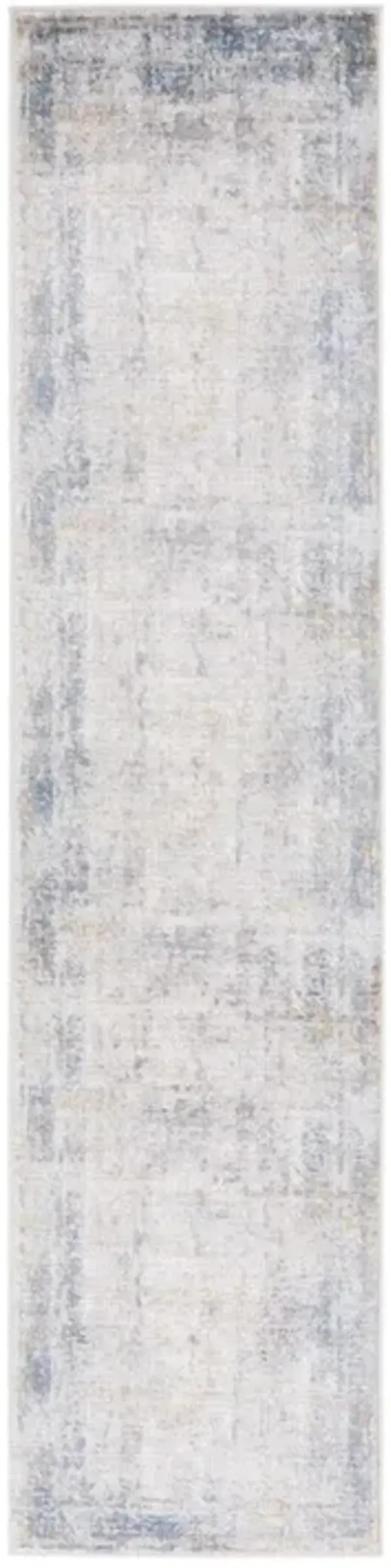 PALMA 338 Blue 2'-2' X 9' Runner Rug