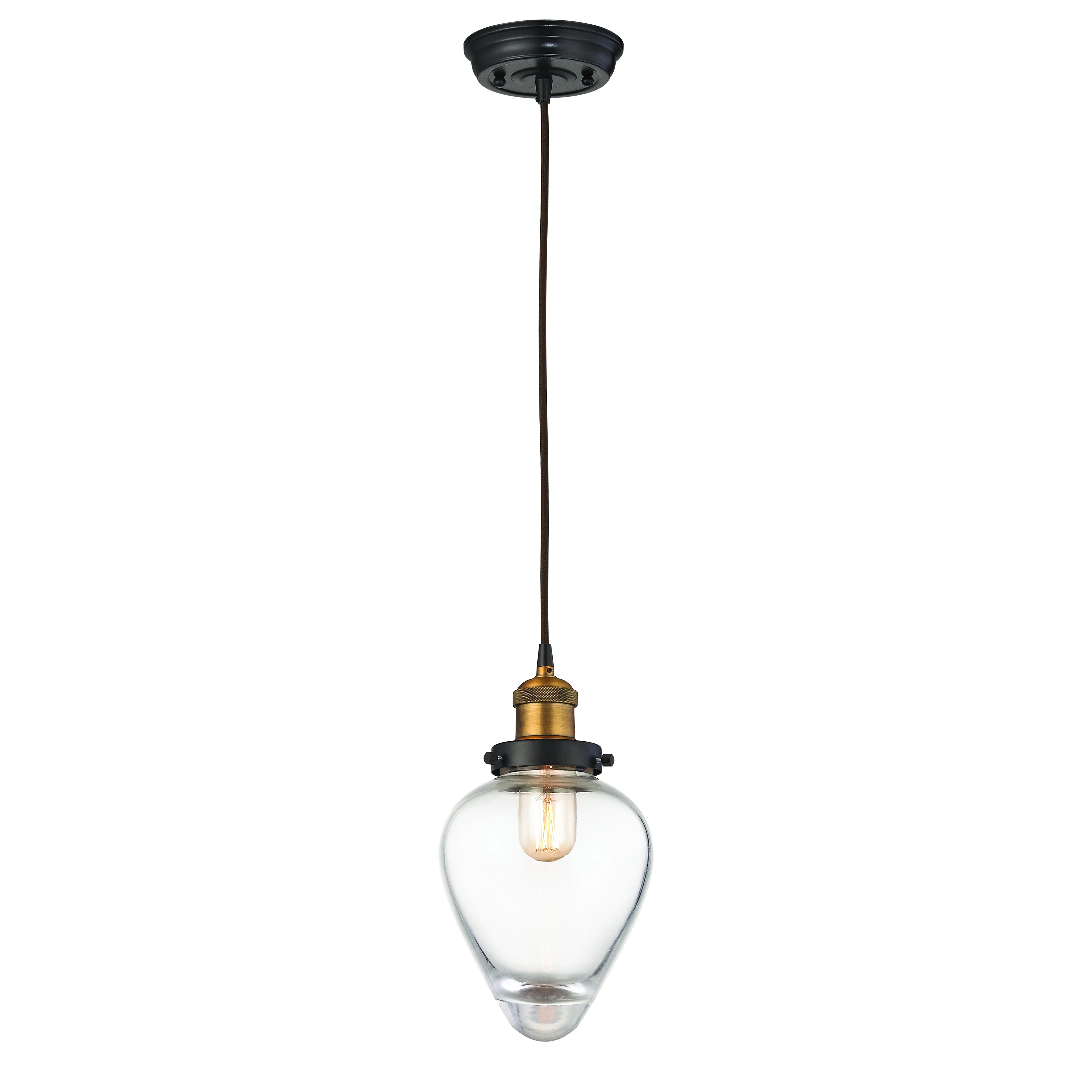 Bartram Configurable Multi Pendant - Antique Brass