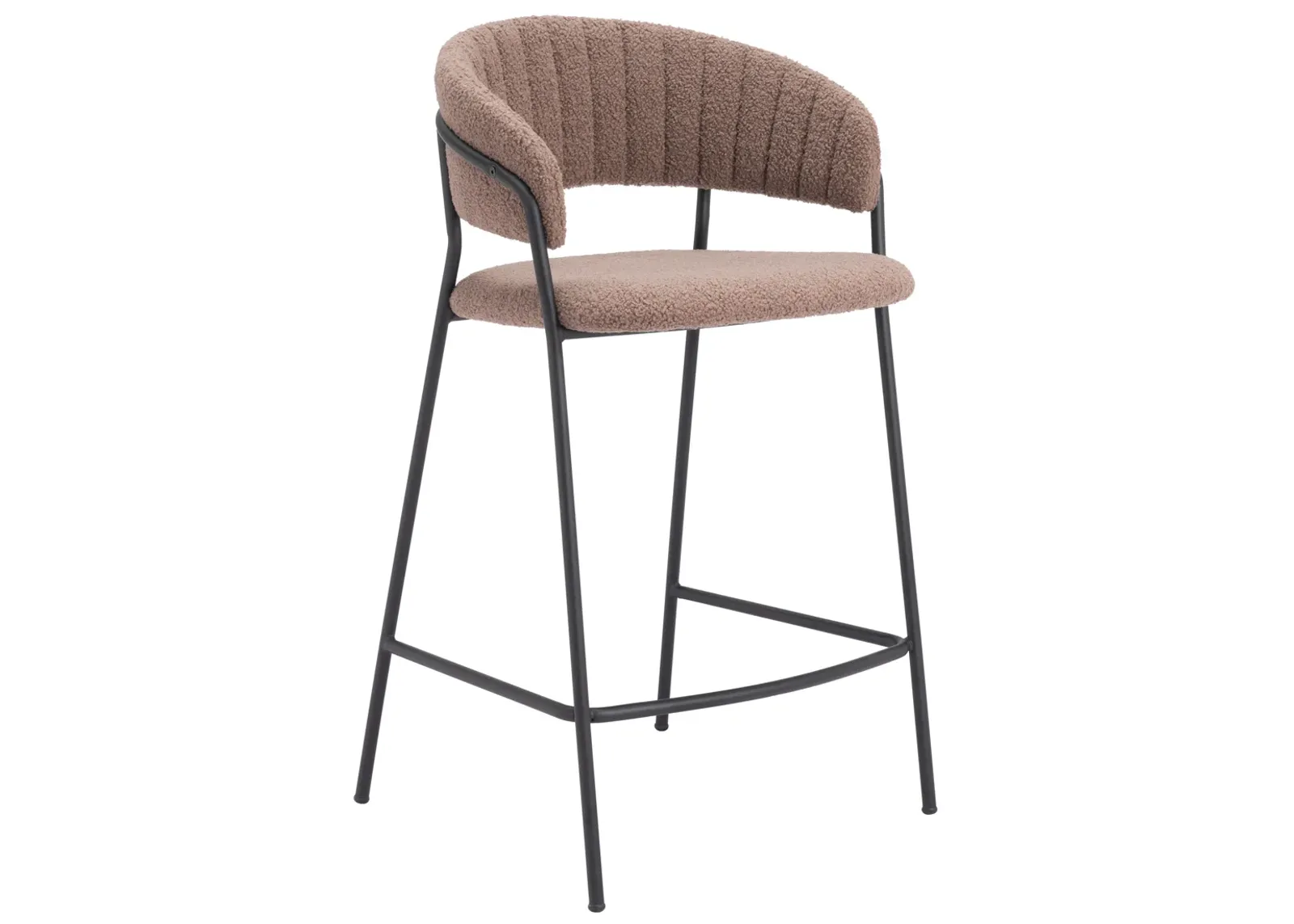 Josephine Counter Stool (Set of 2) Brown