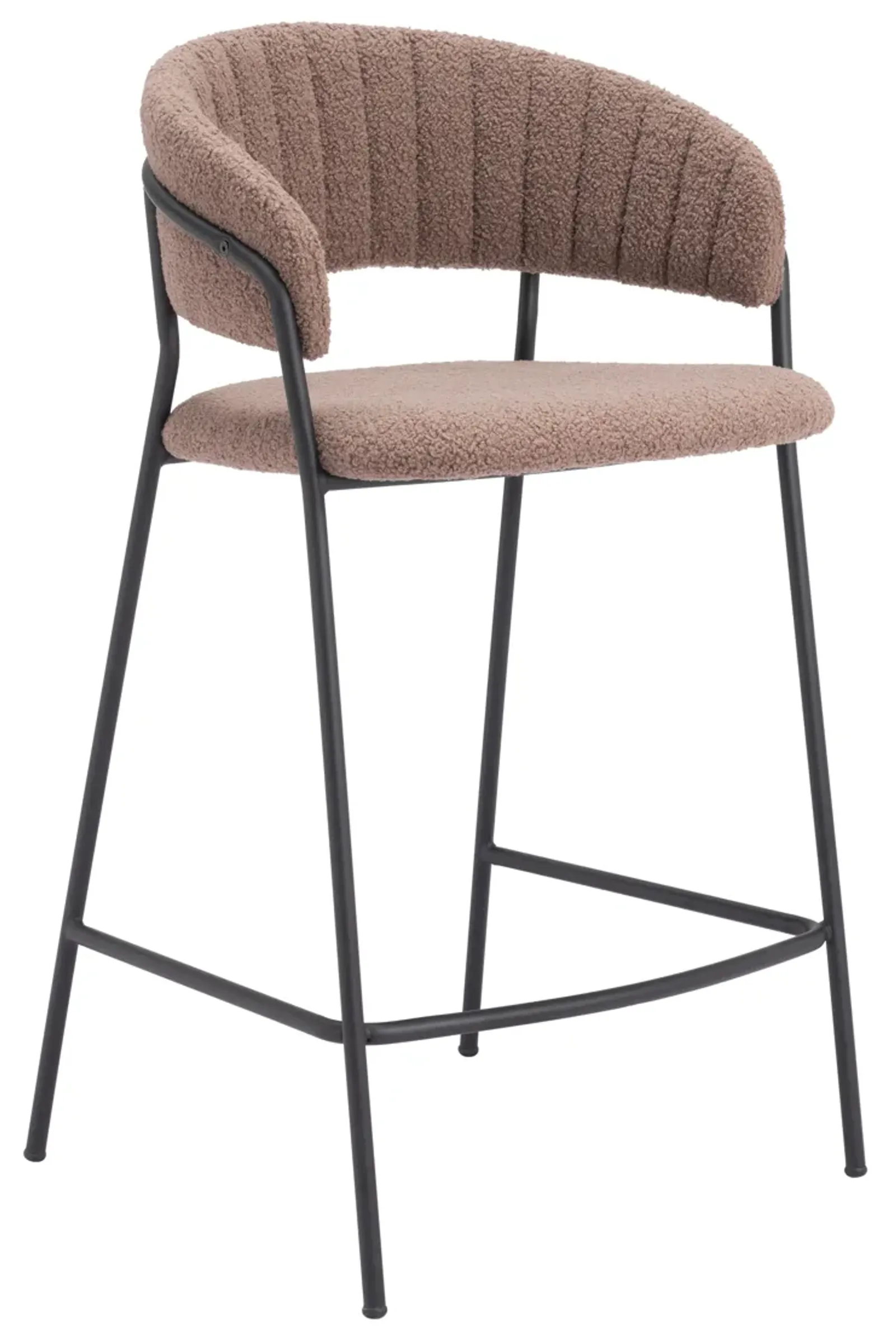 Josephine Counter Stool (Set of 2) Brown