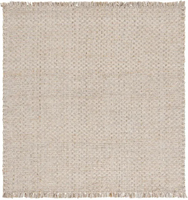 NATURAL FIBER 818 NATURAL  6' x 6' Square Square Rug