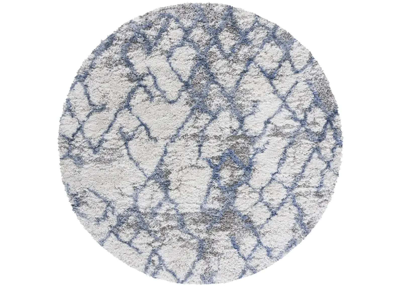 HORIZON SHAG Round Power Loomed 3' X 3' Round Rug