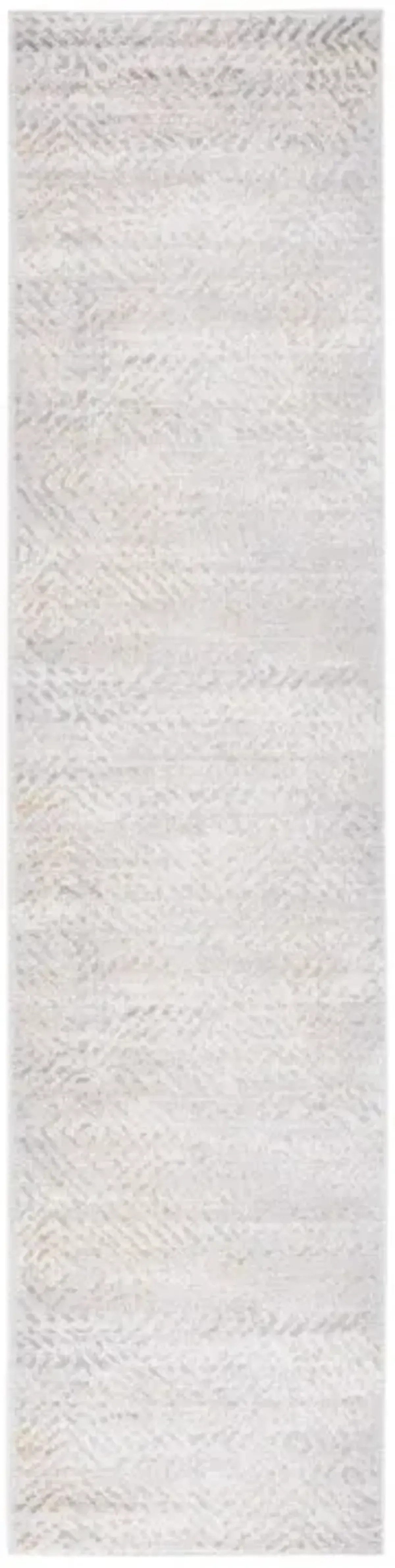 PALMA 330 Grey 2'-2' X 9' Runner Rug